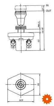 Trekschakelaar EL 23.00.10/EL 23.10.10 - EL230210 