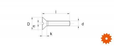 Met.schroefverz. M10x20 RVS-A2 - 963310RVSP025 