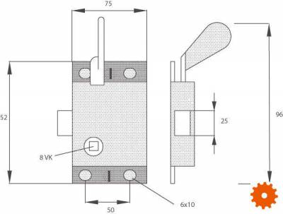 Deurslot CA 4002/4003 - 76013997 