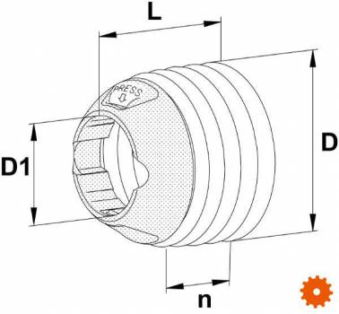 Beschermkap PG20 - RP5 - 8627603 